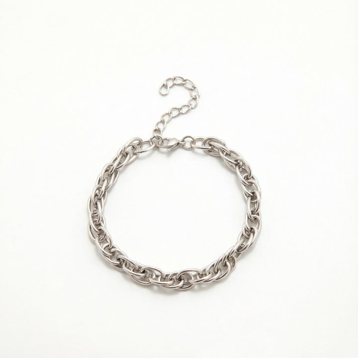 Textured Chain Link Bracelet Stornfield