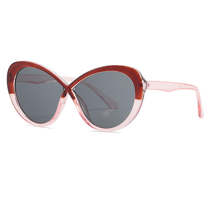 Women Cat-Eye Sunglasses with Mirrored Lenses Stornfield