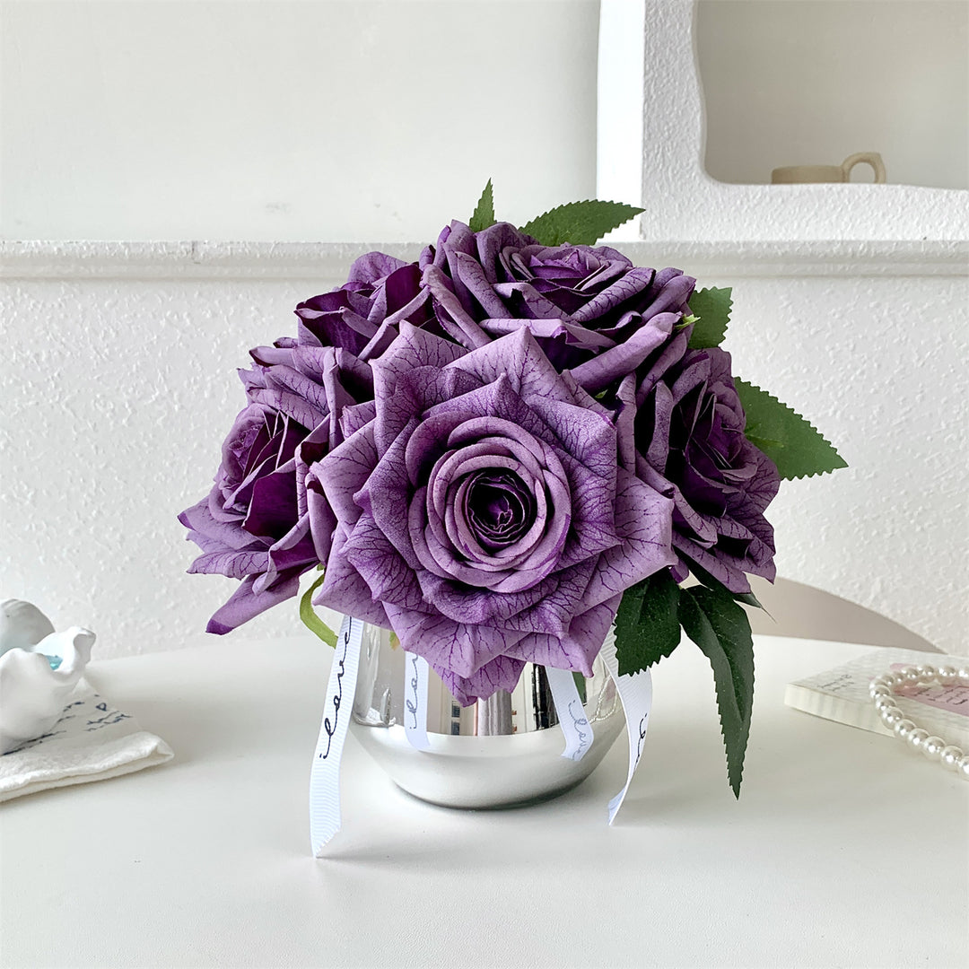 Luxurious Silk Rose Bouquet