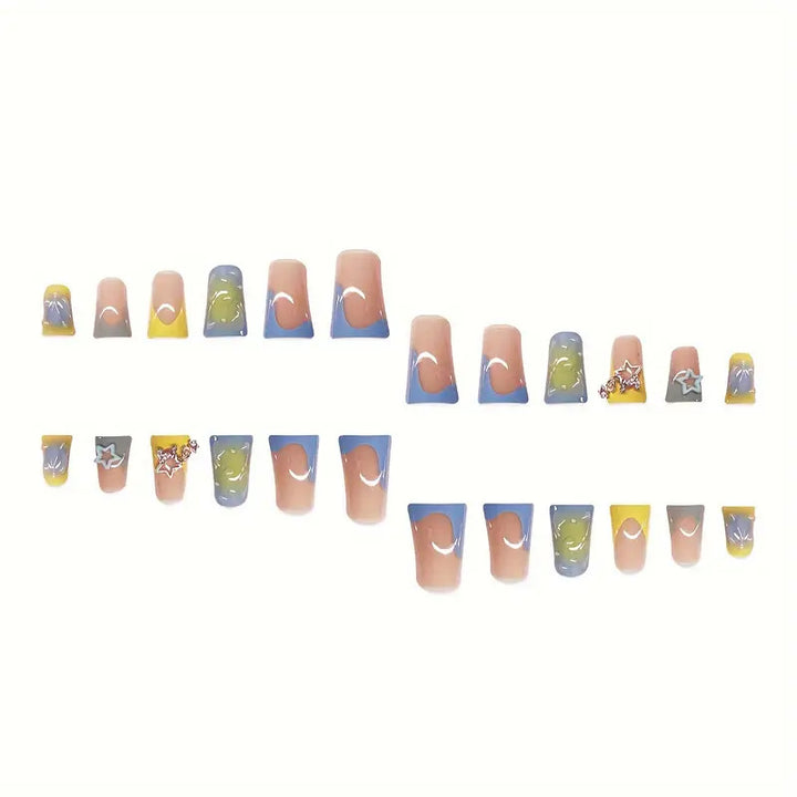 Creative Press-On Nail Art Set Stornfield