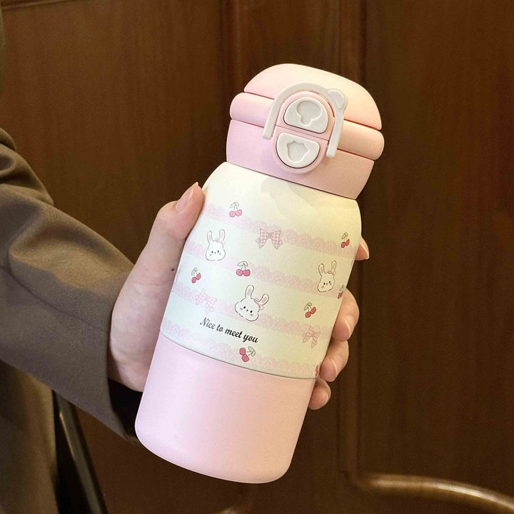 Women's insulated drinking bottle with practical flip lid and cheerful design Stornfield