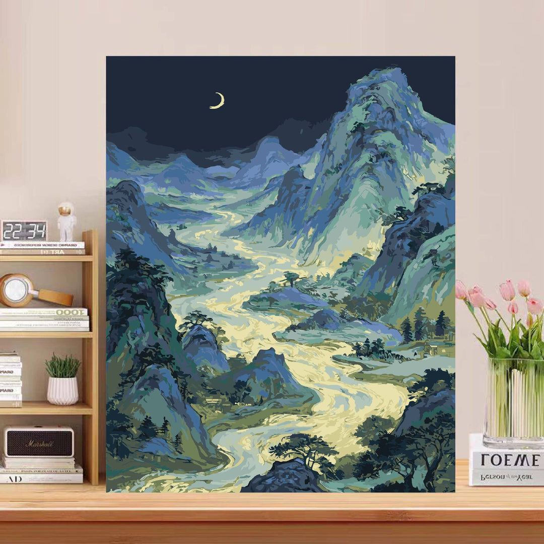 Majestic Landscape Canvas Art Print Stornfield