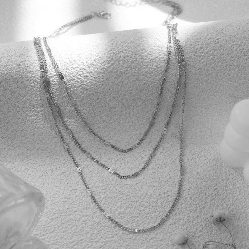 Layered Sleek Chain Necklace Stornfield