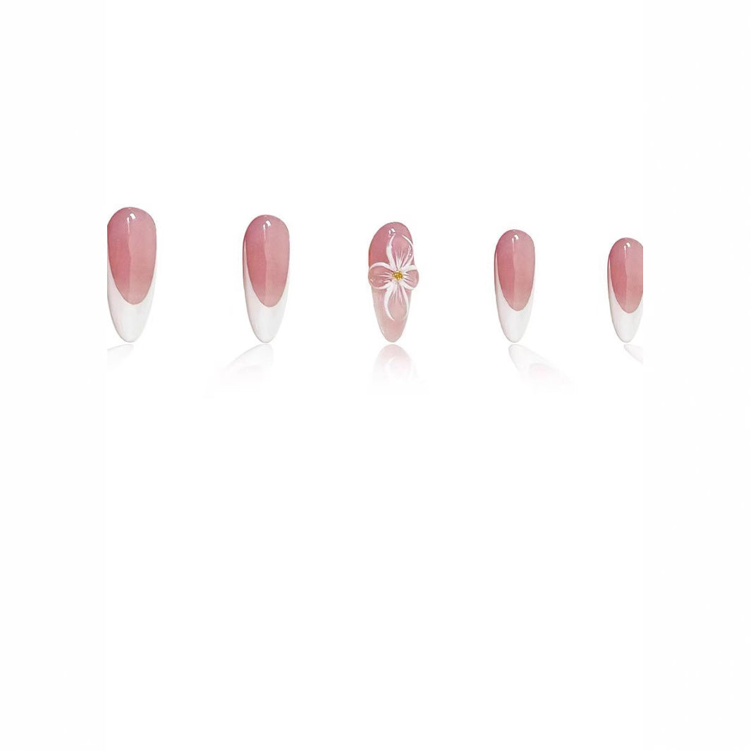 Artistic Floral Nail Art Enhancements Stornfield