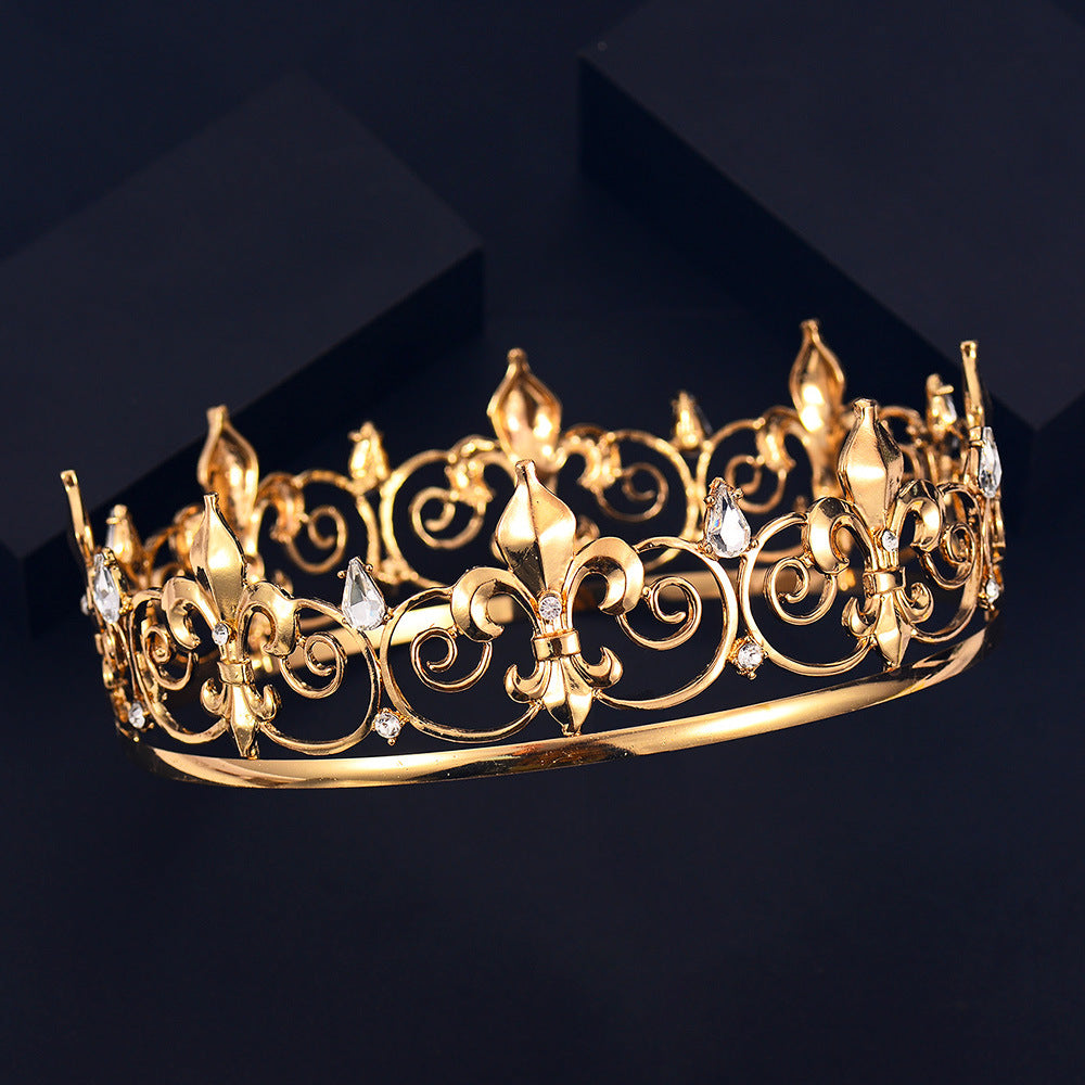 Ladies Filigree Crown with Noble Embellishments Stornfield