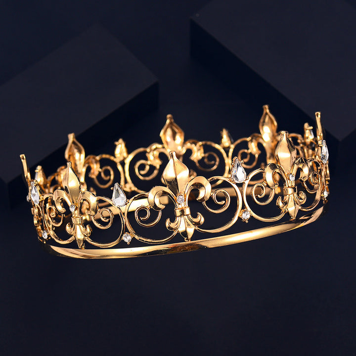 Ladies Filigree Crown with Noble Embellishments Stornfield