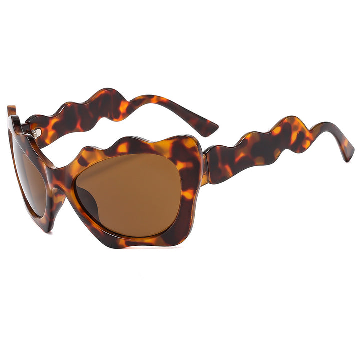 Ladies sunglasses in creative wave design Stornfield