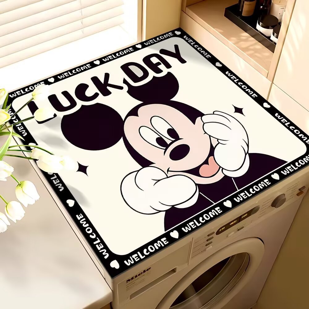 Cartoon Character-Themed Decorative Table Mat for Home