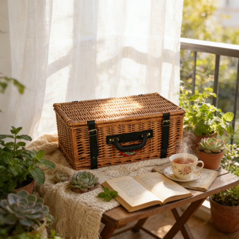 Women's stylish laundry basket with removable fabric lining Stornfield
