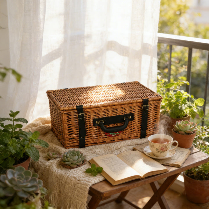 Women's stylish laundry basket with removable fabric lining Stornfield