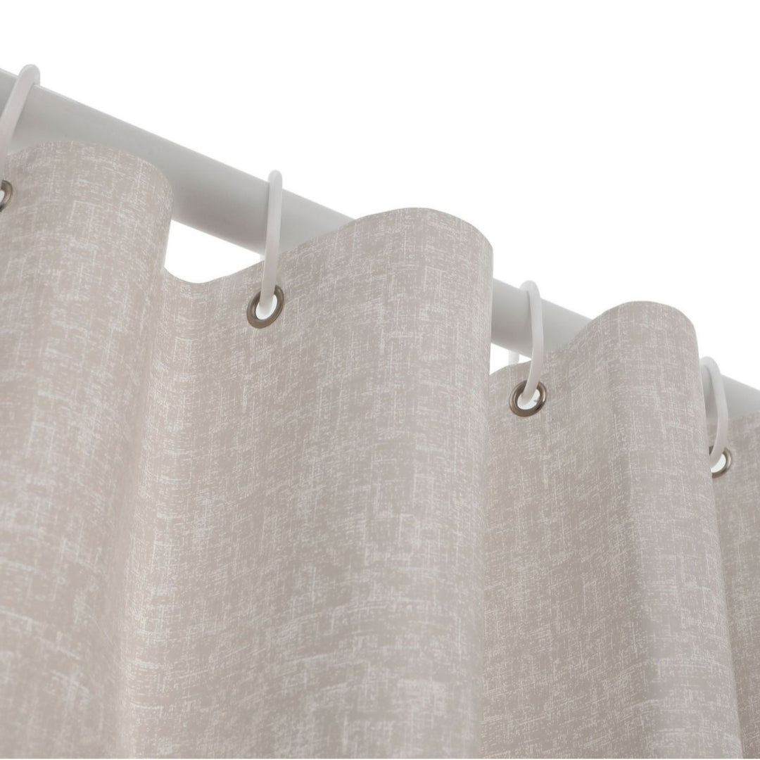 Chevron Pattern Water-Resistant Shower Curtain Stornfield