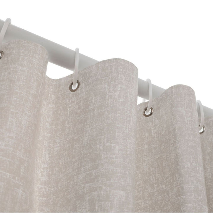Chevron Pattern Water-Resistant Shower Curtain Stornfield