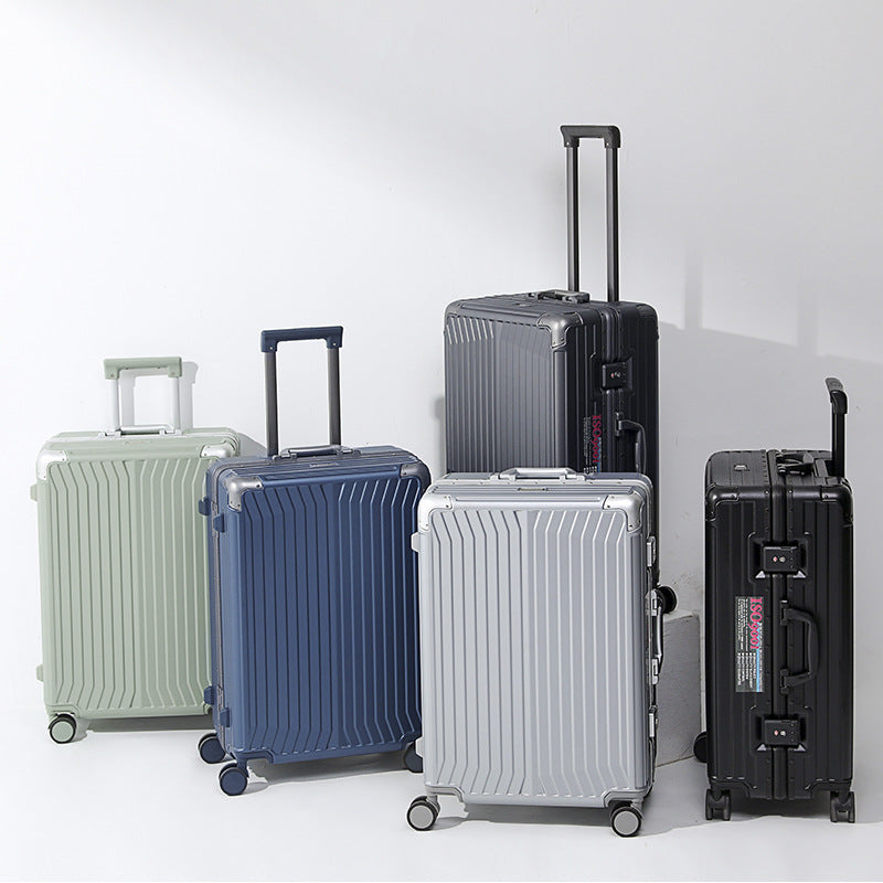 Unisex Rugged Hard-Shell Rolling Suitcase Stornfield