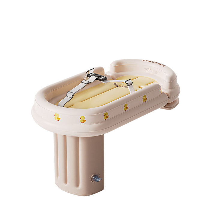 Women Inflatable Baby Bathtub with Safety Belts Stornfield