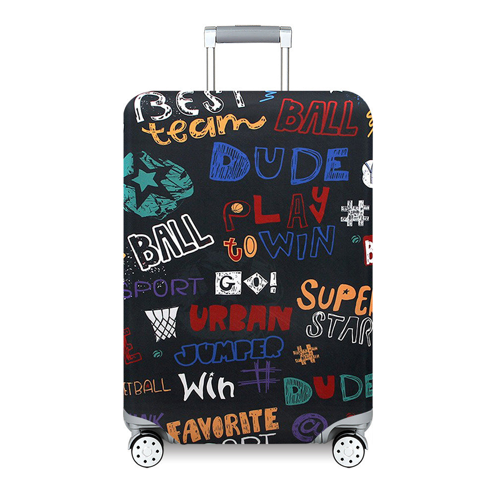 Women's Hard Shell Suitcase with Exotic Plant Pattern Stornfield