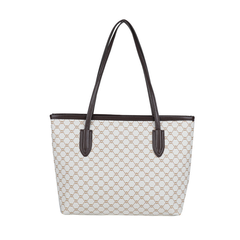 Elegant Geometric Pattern Tote Bag Stornfield
