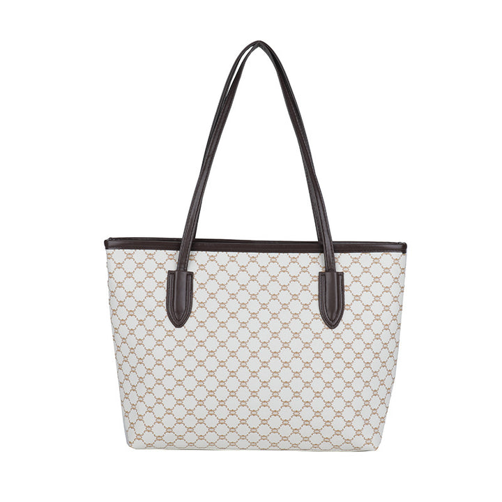 Elegant Geometric Pattern Tote Bag Stornfield