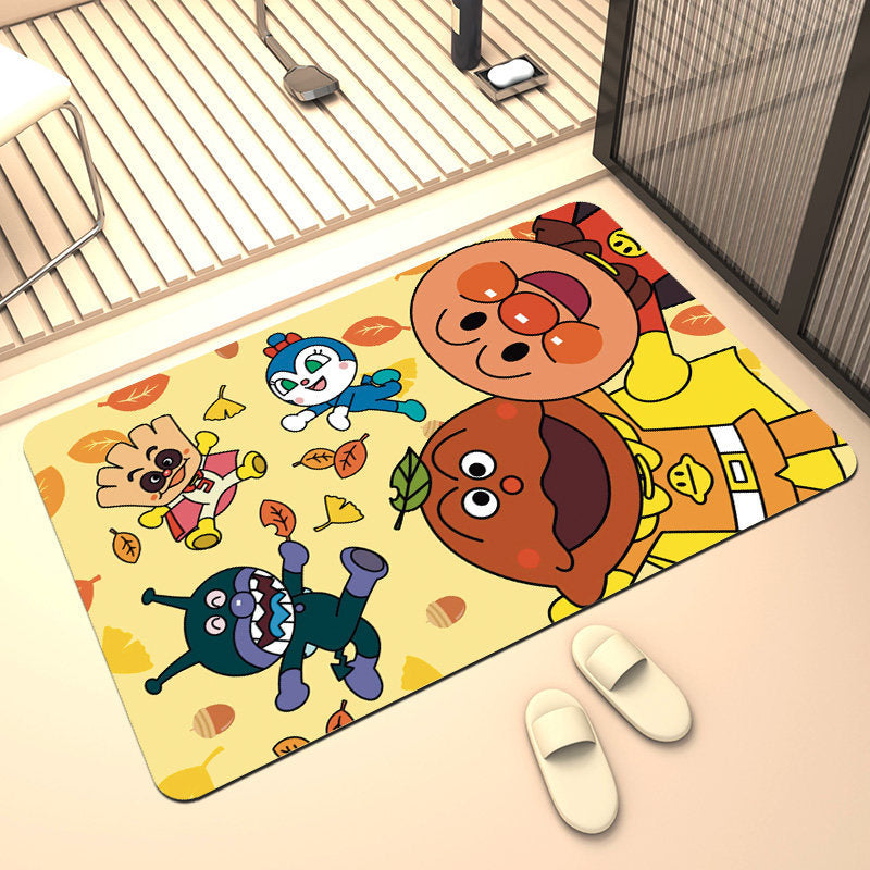Cartoon Character Themed Floor Mat