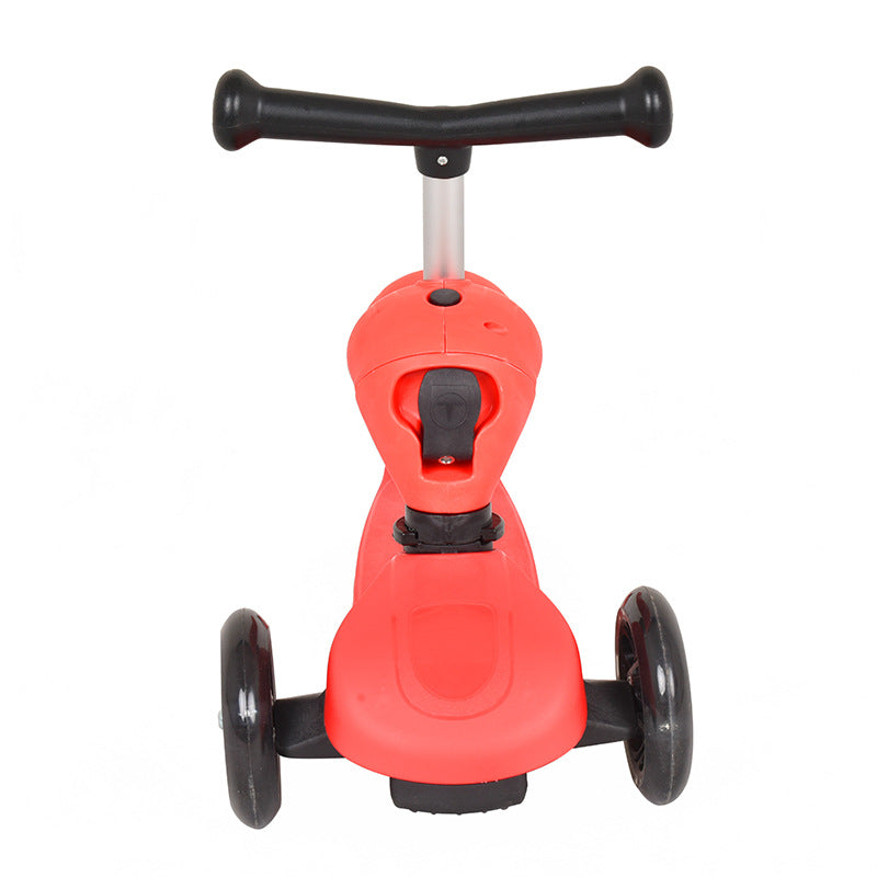 Adjustable Height Glider Scooter Stornfield