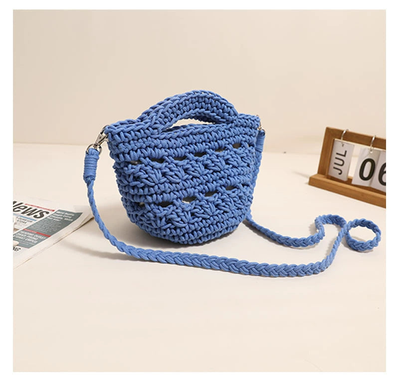 Handcrafted macrame shoulder bag with unique design Stornfield