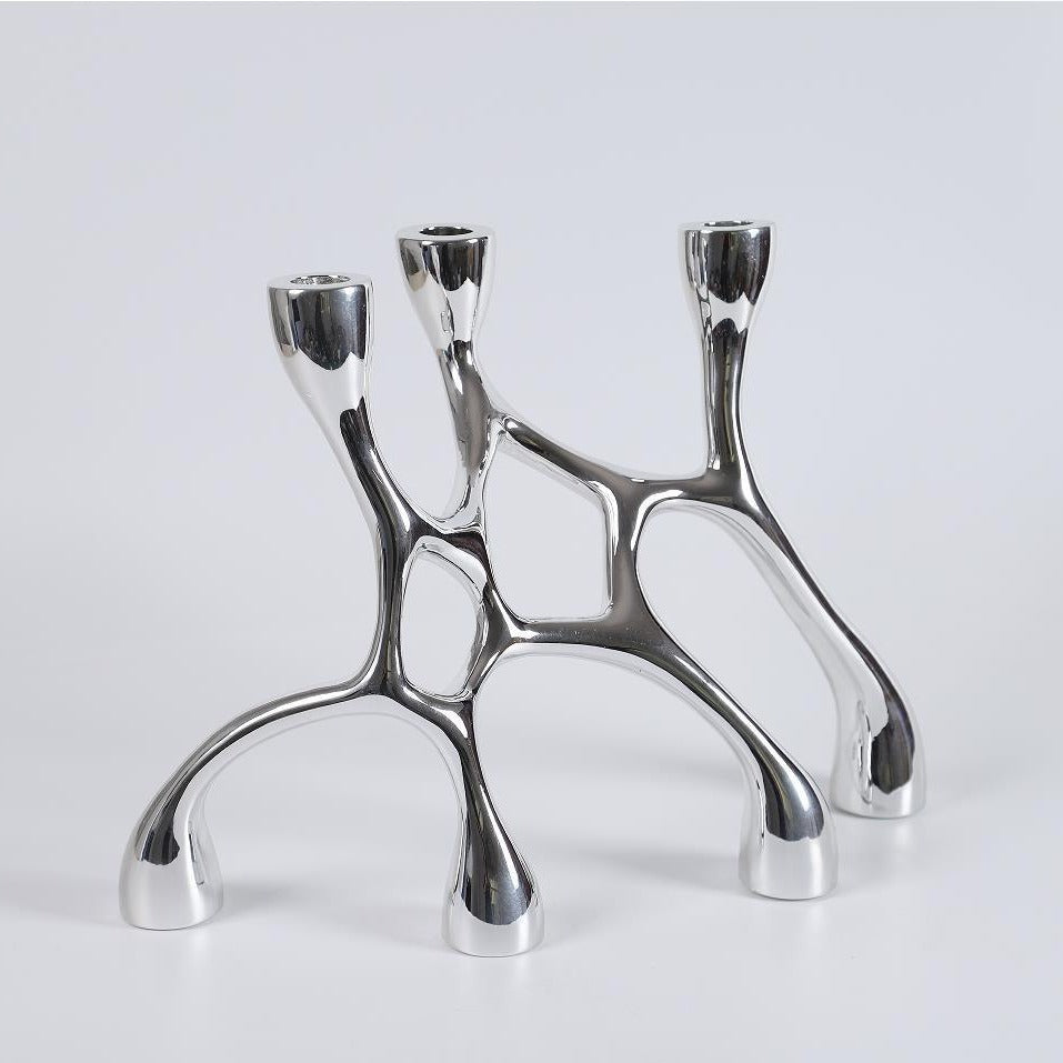 contemporary sculptural candle holder