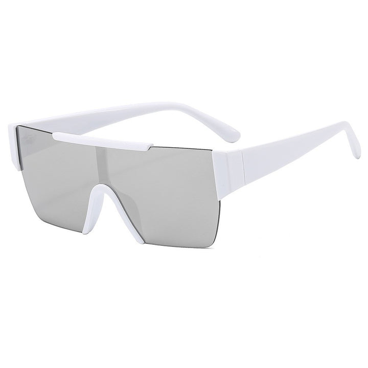 Ladies Sporty Oversized Sunglasses with Modern Protective Frame Stornfield