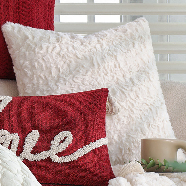 Decorative cushion with love motif