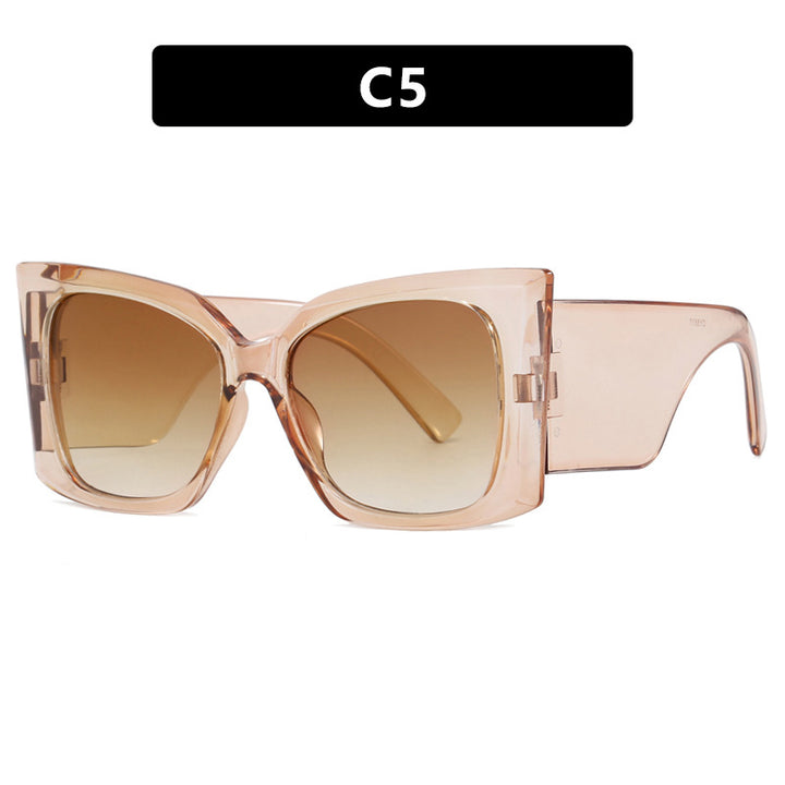 Women's oversized sunglasses with stylish cat-eye frame Stornfield