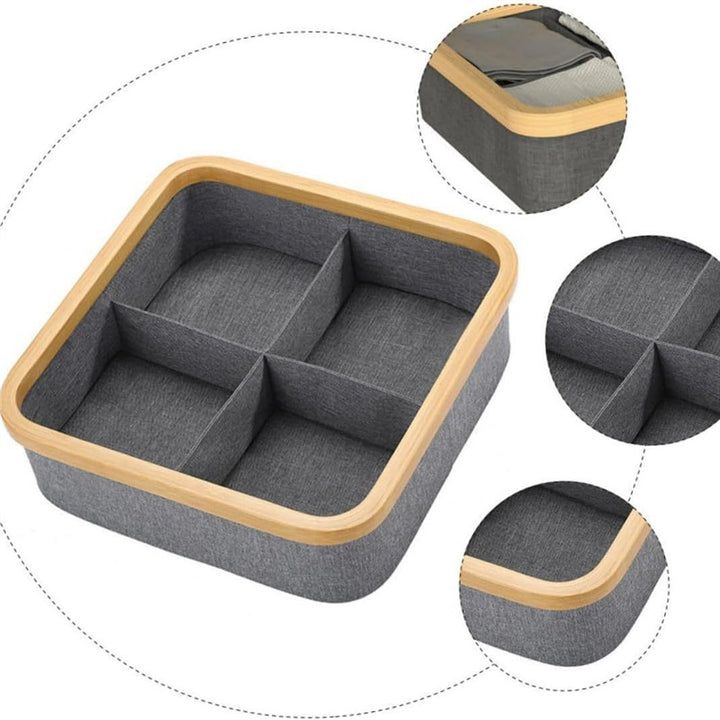 Felt Organizer with Bamboo Frame Stornfield
