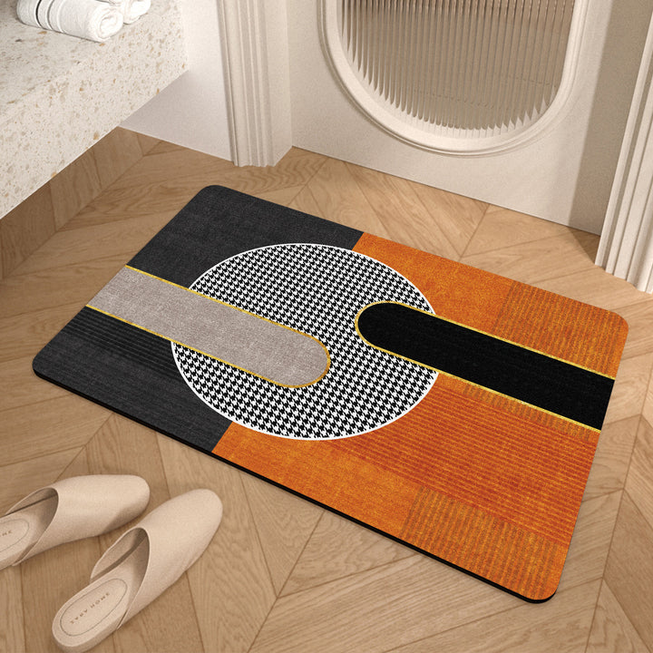 Stylish Modern Bathroom Mat Stornfield