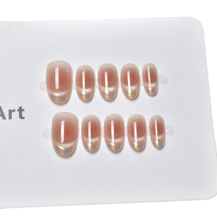 Elegant Glossy Press-On Nail Extensions Stornfield