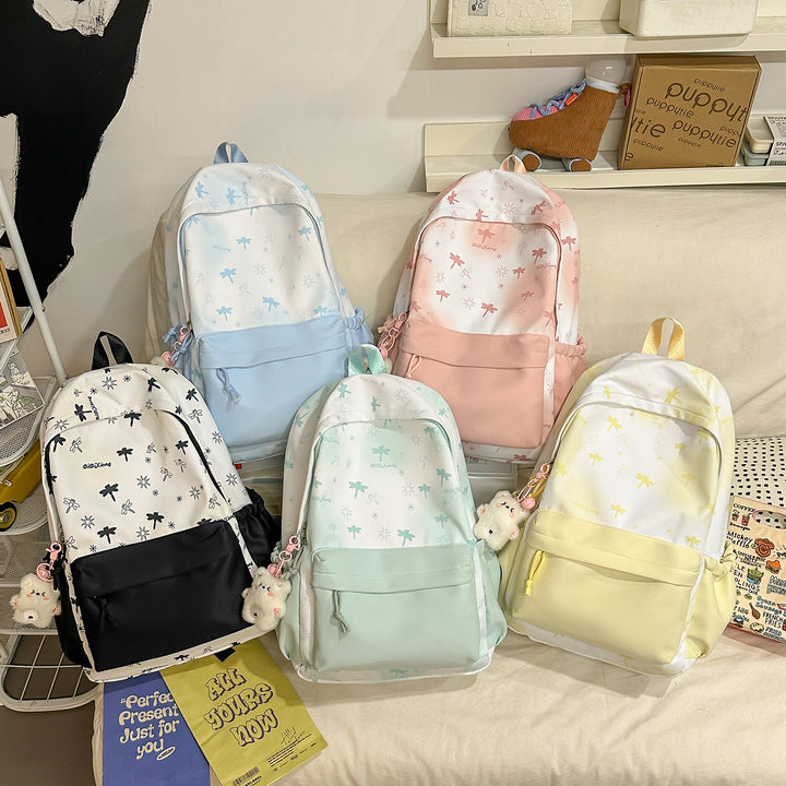 Cute casual backpack with playful butterfly design Stornfield