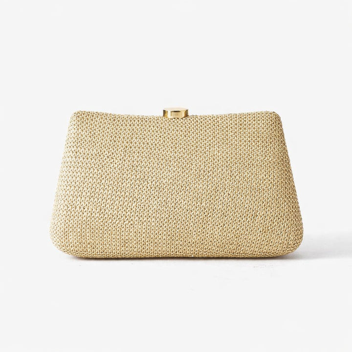 Textured Knit Evening Clutch