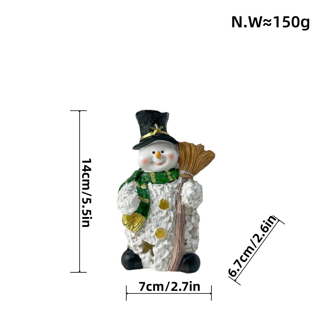 Decorative Snowman Sculpture Stornfield