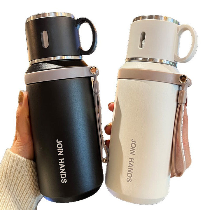 Women's Insulated Travel Water Bottle with Practical Handle Stornfield