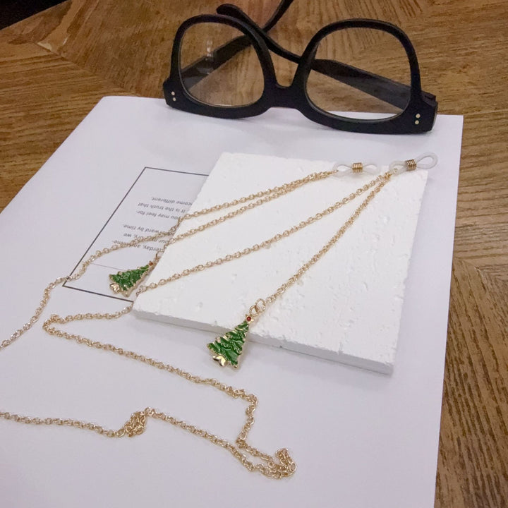 Festive Christmas Tree Eyewear Chain Stornfield