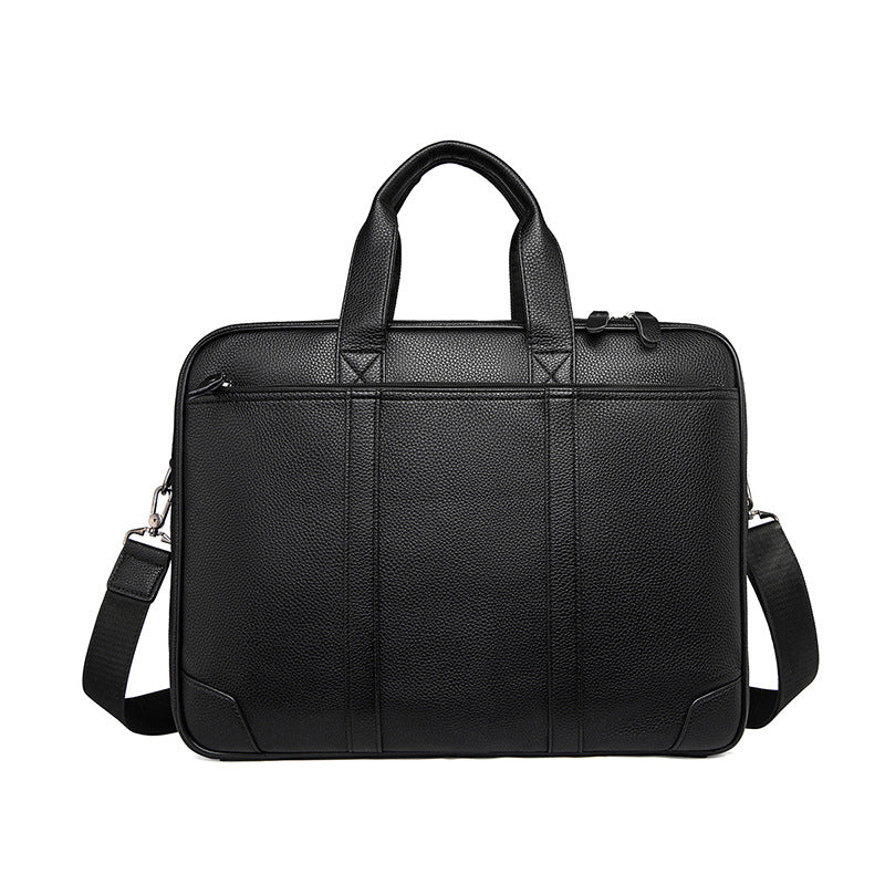Premium Leather Business Briefcase Stornfield