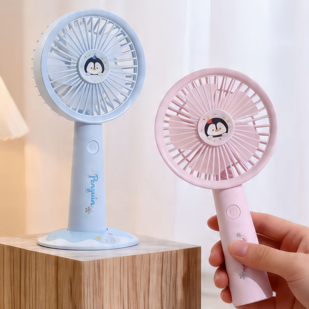 Women's Portable High-Performance Fan with USB Connection and Variable Speed Control Stornfield