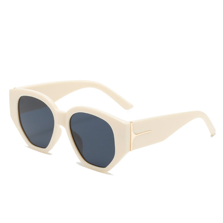 Fashionable Cat-Eye Sunglasses with Unique Geometric Frame Stornfield