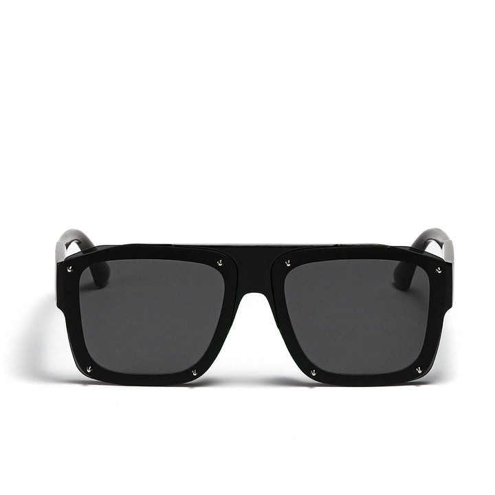 Women's Square Sunglasses with Fashionable Transparent Frame Stornfield
