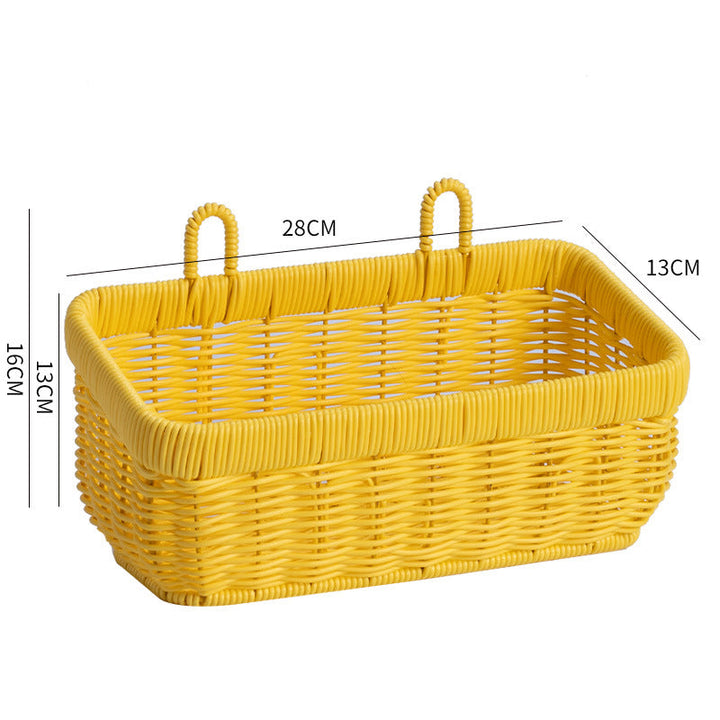 Handwoven Multi-Compartment Storage Basket Stornfield