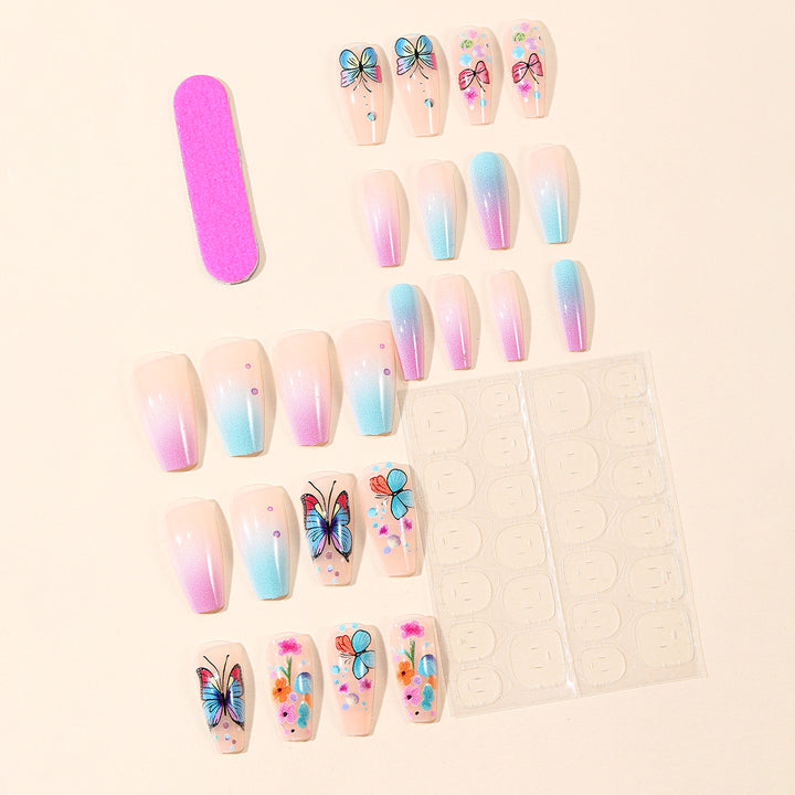 Artistic Butterfly Nail Decoration Set Stornfield
