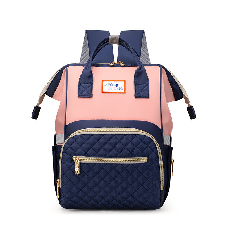Multi-Functional Quilted Backpack