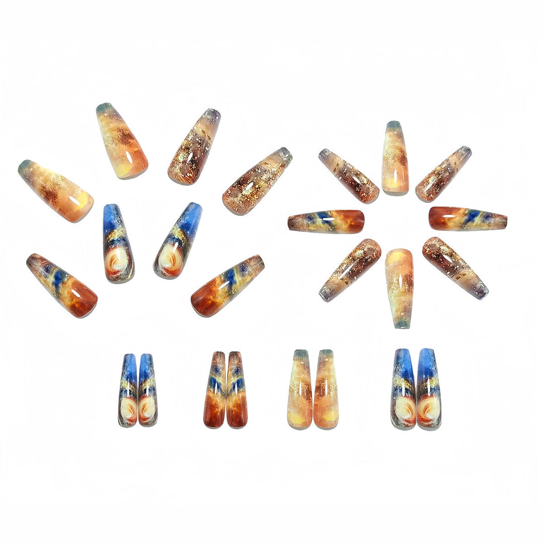 Glamorous Art Nails In Creative Galaxy Design Stornfield