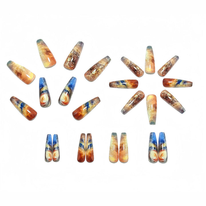 Glamorous Art Nails In Creative Galaxy Design Stornfield
