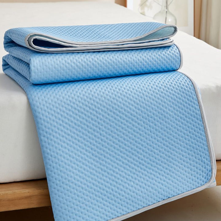 Unisex nan cooling mattress topper with breathable pressure relief and non-slip bottom Stornfield