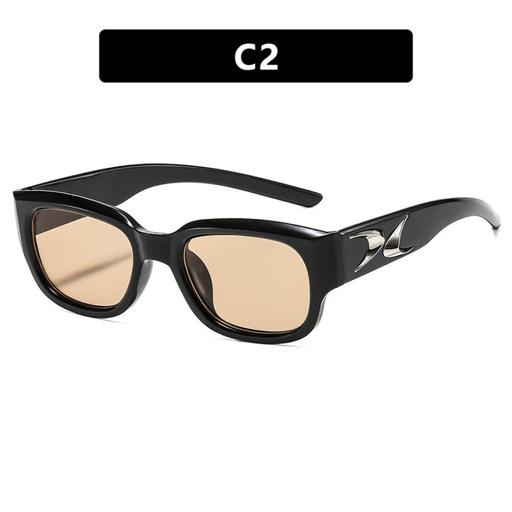 Women's sunglasses in fashionable retro design with stylish accents Stornfield