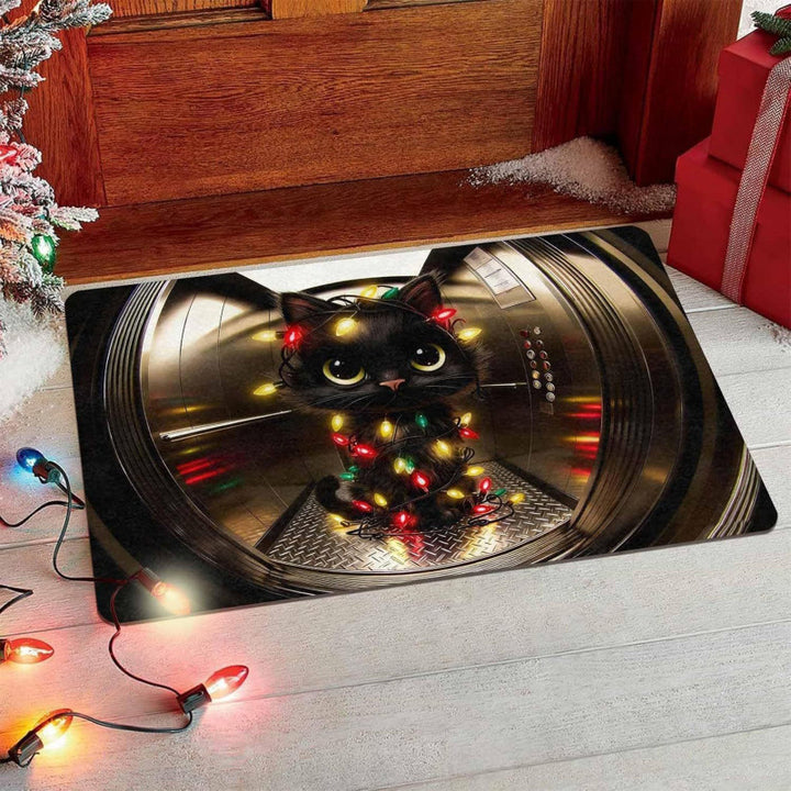 Christmas-Themed Decorative Door Mat