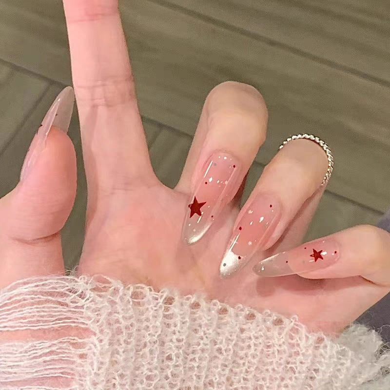 Elegant Stiletto Nail Art Enhancements
