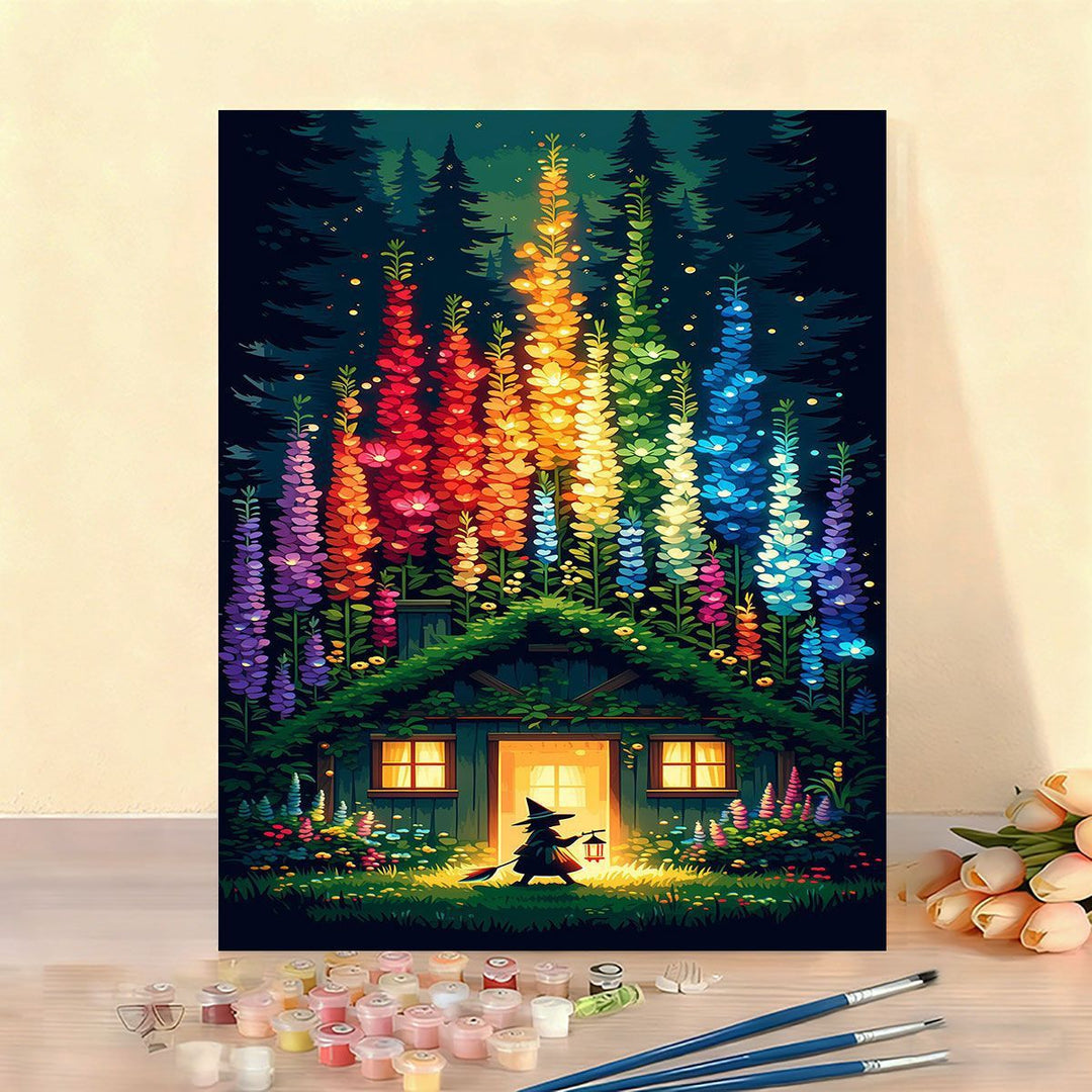 Whimsical Forest Adventure Art Print Stornfield